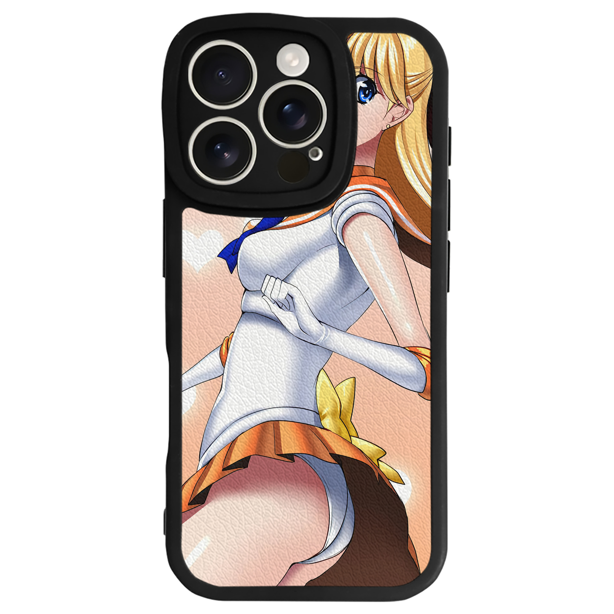 （画像用） 美少女戦士セーラームーン Sailor Moon 【iPhone 16シリーズ対応】シリコンスマホケース（レザー調） 材質：シリコン